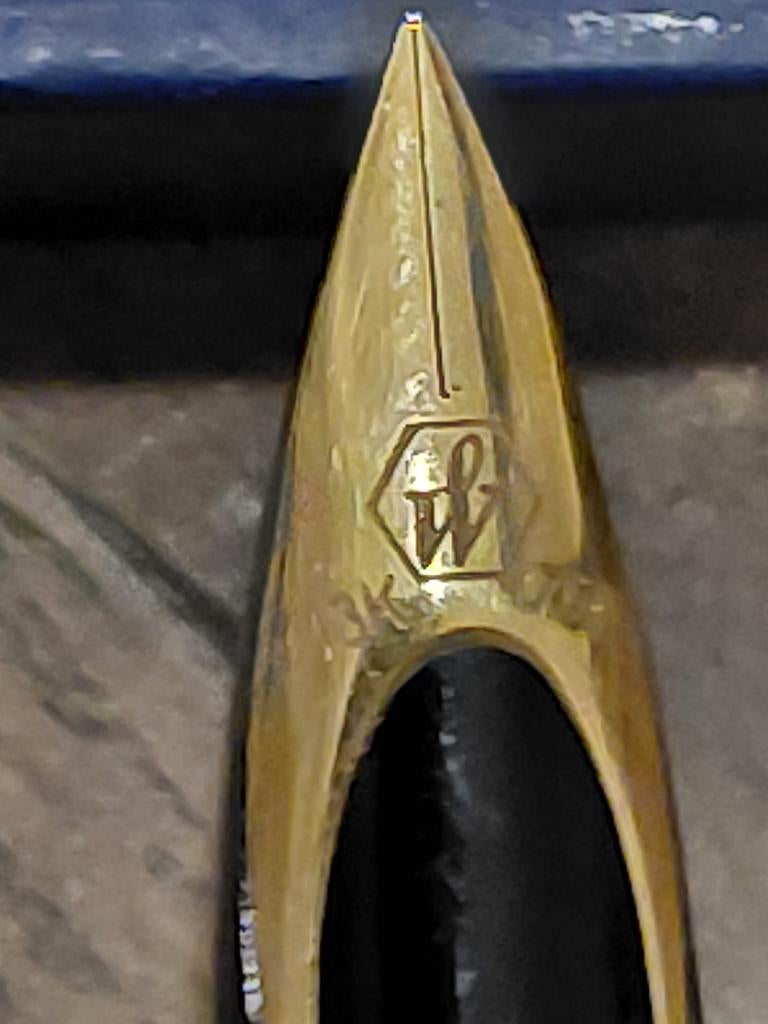 Waterman carene vulpen, Ophalen, Met doosje, Zo goed als nieuw, Vulpen