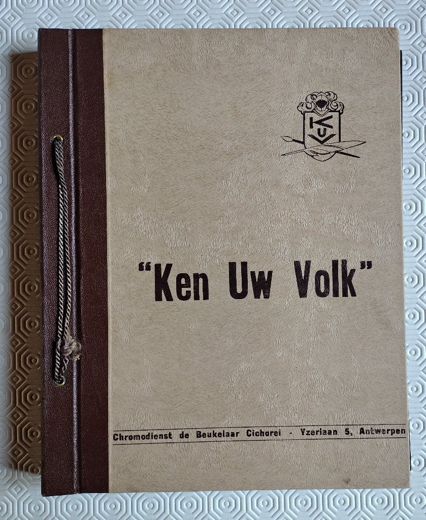 Vintage album Ken uw volk, Verzamelen, Ophalen of Verzenden, Zo goed als nieuw, 1940 tot 1960, Prent