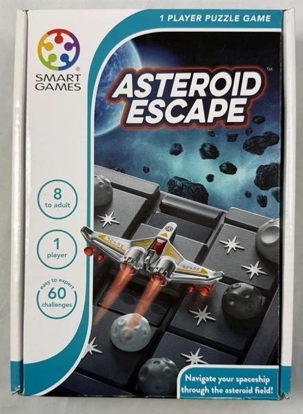 SmartGames Asteroids Escape Logisch puzzelspel Smart Games, Een of twee spelers, Verzenden, Zo goed als nieuw