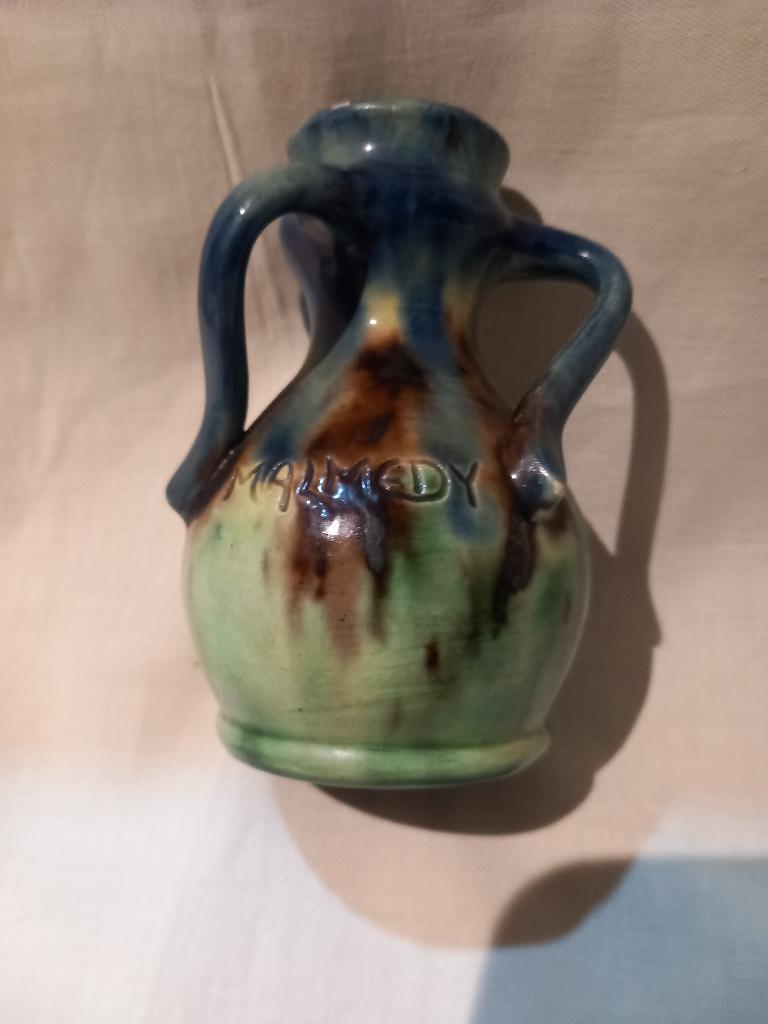 Vase en céramique , Flandre début 20ème ., Antiquités & Art, Enlèvement ou Envoi