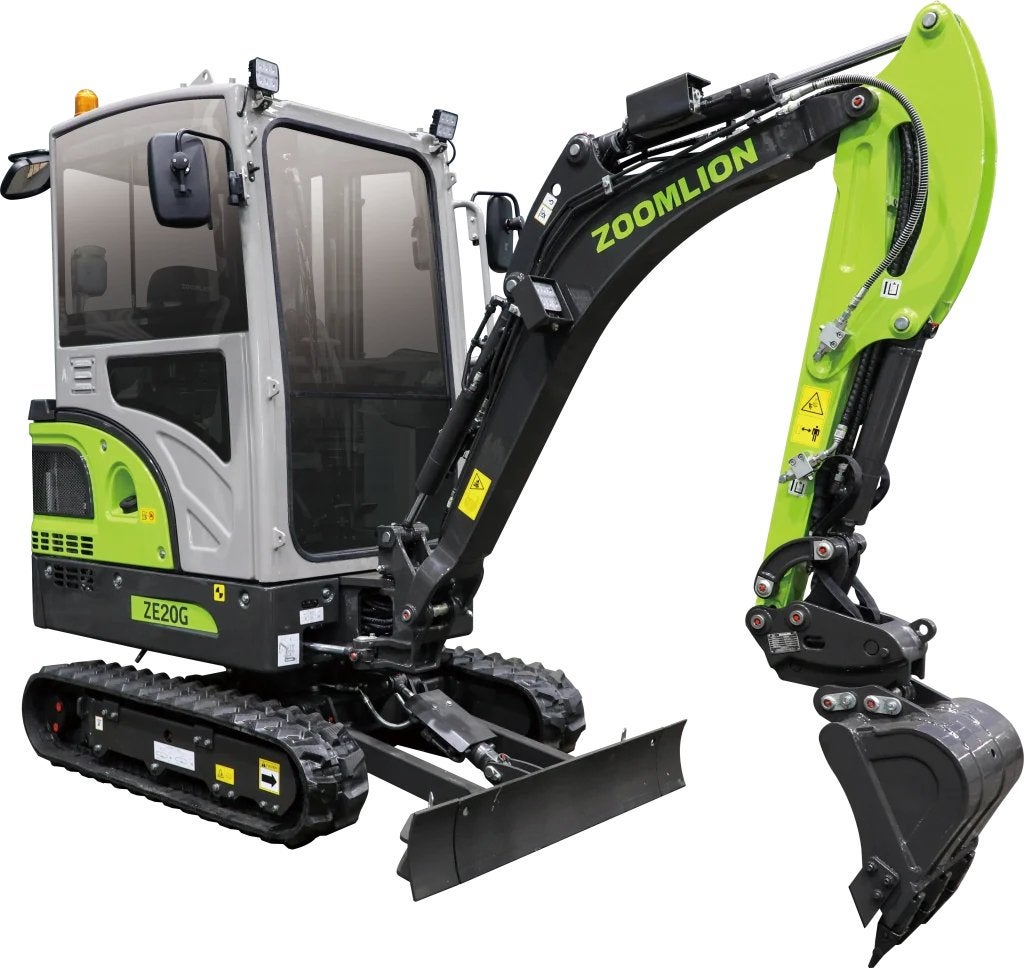 Mini graafmachine 2T TE HUUR / HUREN, Enlèvement, Excavatrice