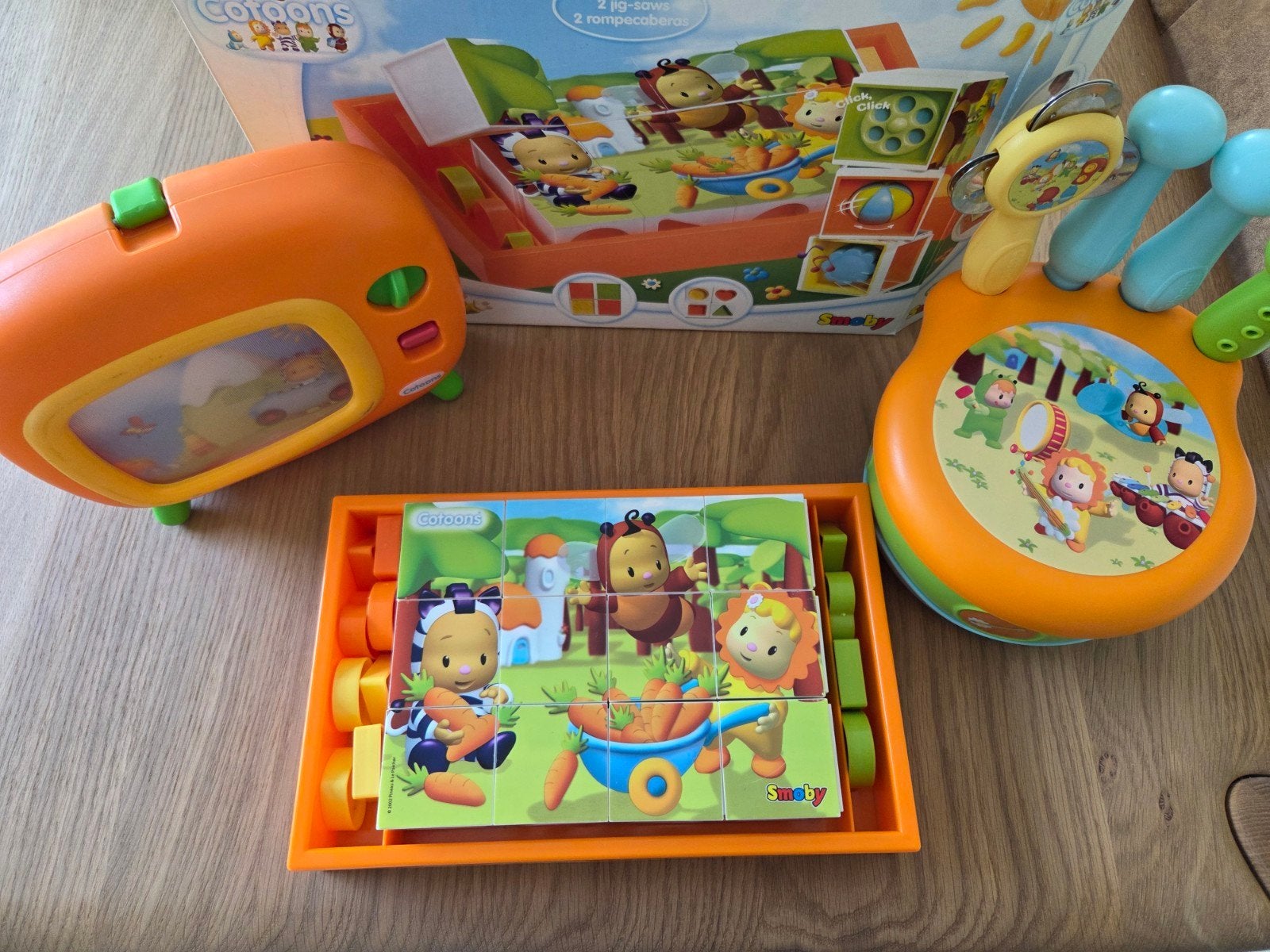 Smoby cotoons baby speelgoed, Enlèvement, Utilisé, 6 mois à 2 ans