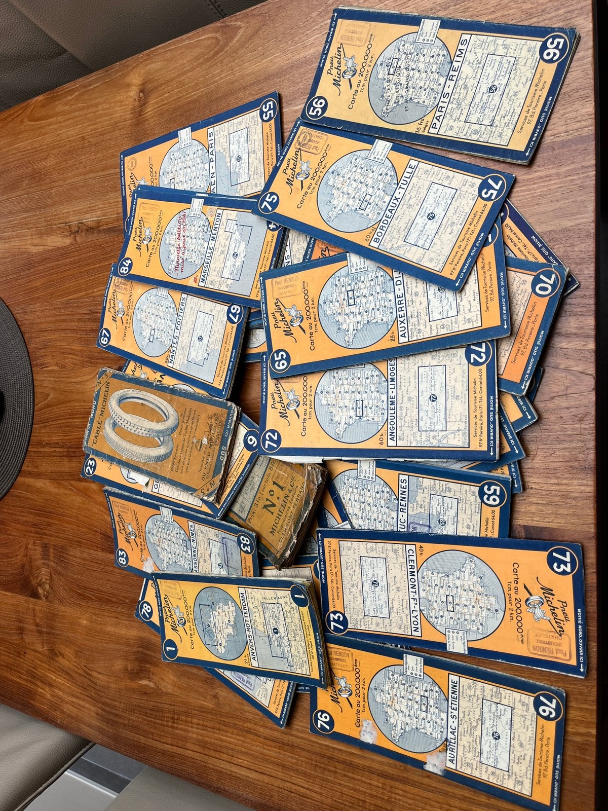 Carte routière Michelin, Collections, Enlèvement ou Envoi, Comme neuf