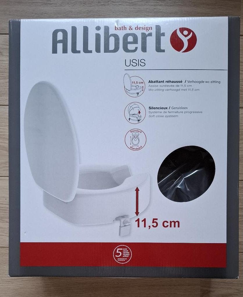 Toilet Wc verhoging Allibert voor mindermobiele mensen, Diversen, Ophalen of Verzenden