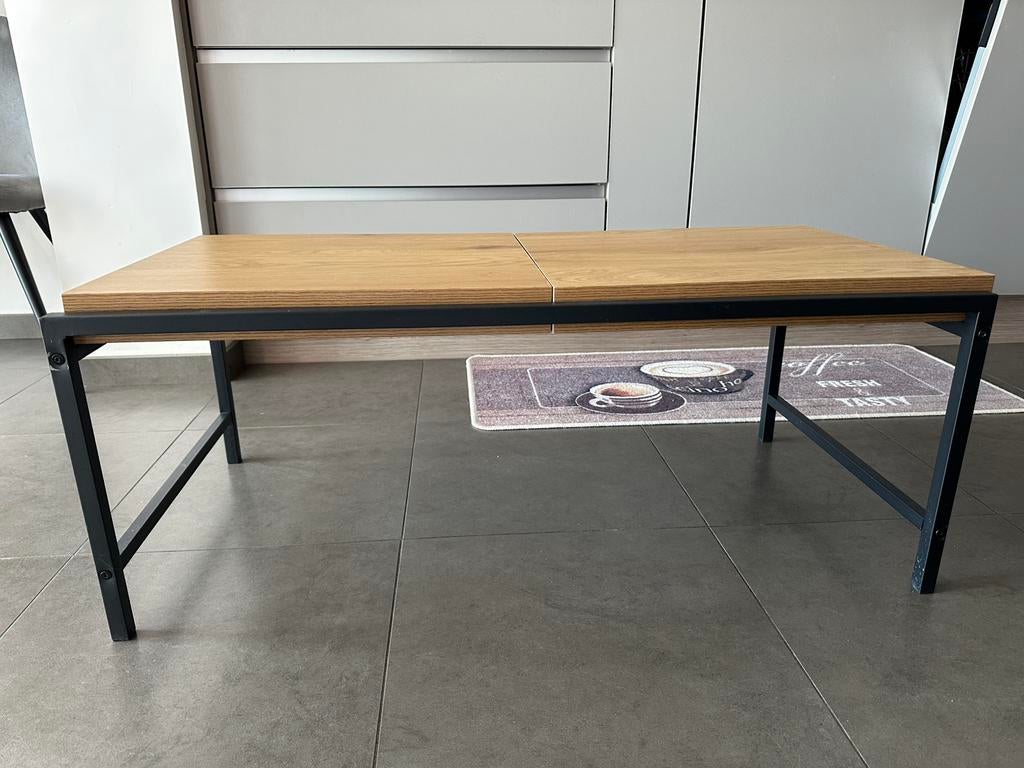 Koffietafel, Huis en Inrichting, Ophalen, Overige materialen, Gebruikt, 100 tot 150 cm