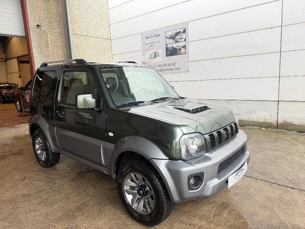 Suzuki Jimny 1.3i JLX Dakota 4X4 Automatic * Cuir/AC *, Autos, Cuir, Argent ou Gris, Achat, Euro 6