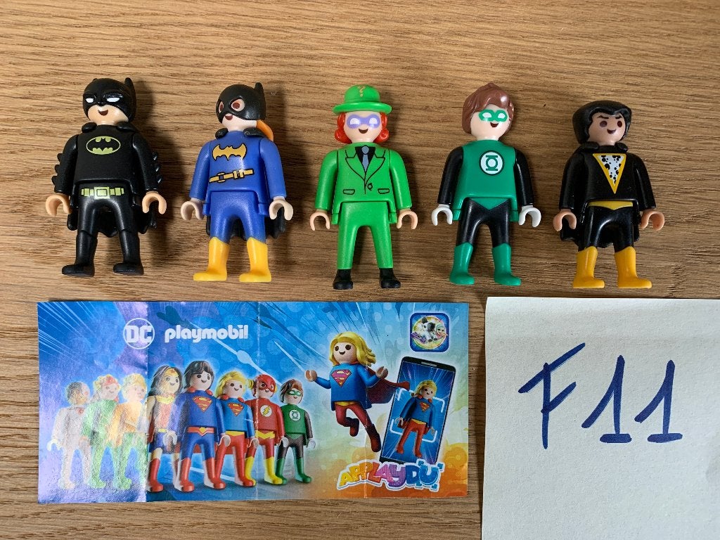PLAYMOBIL F11: LOT 5 FIGUREN SUPERHEROES, Kinderen en Baby's, Losse onderdelen, Fantasy, Nieuw, Ophalen of Verzenden