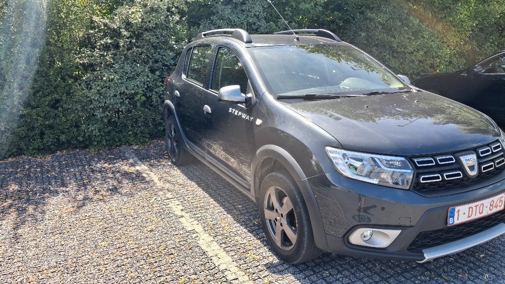 Dacia Sandero Stepway, Auto's, Euro 5, Zwart, Leder, 900 cc