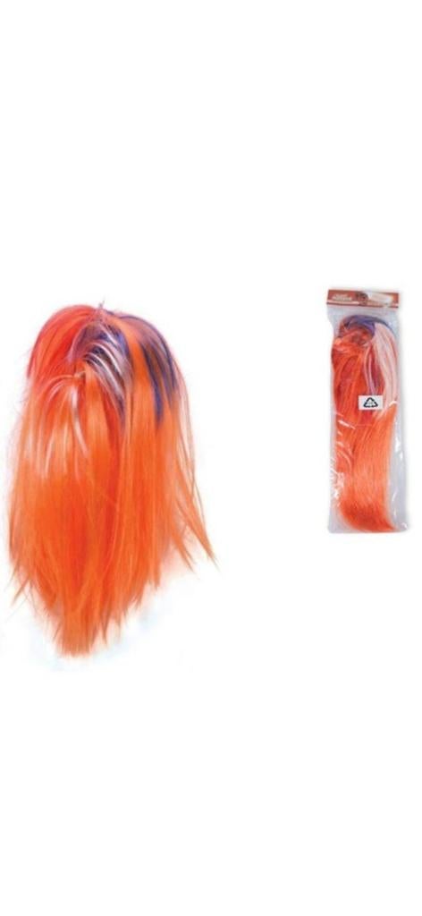 Partij carnaval oranje staarten en scruchies groot aantal, Diversen, Ophalen, Nieuw