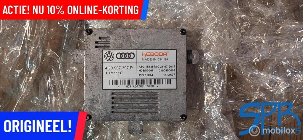 A3 S3 8V A6 A7 4G Q3 8U A1 LED DRL module BALLAST 4G0907397R, Audi, Gebruikt, Audi, Ophalen of Verzenden