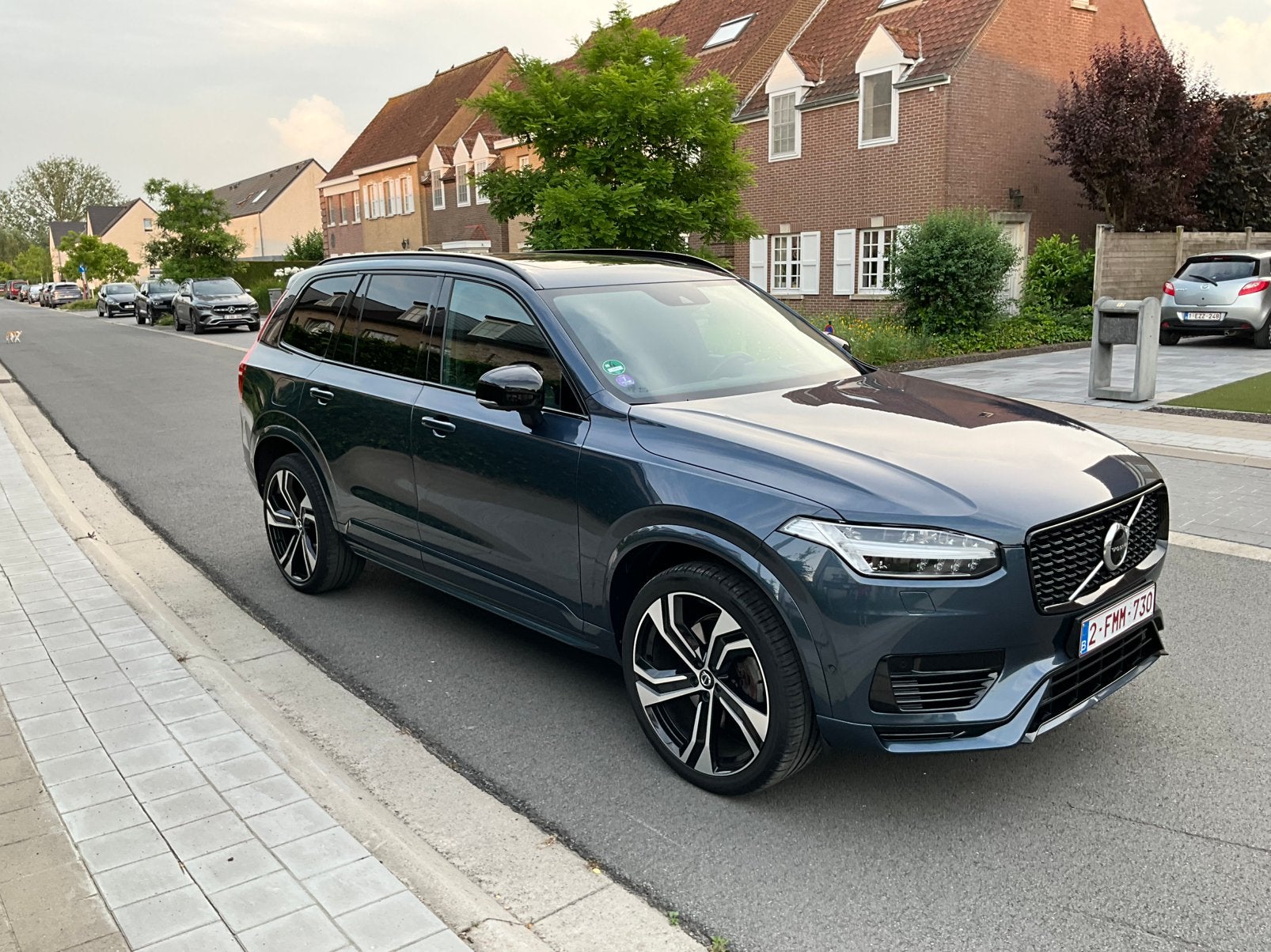 Volvo xc 90 T8 Plug in Hybrid benzine, Auto's, Volvo, Blauw, Leder, Bedrijf, SUV of Terreinwagen