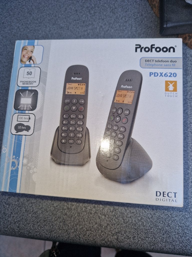VEND TELEPHONE DUO FIXE PORTABLE., Ophalen, Zo goed als nieuw