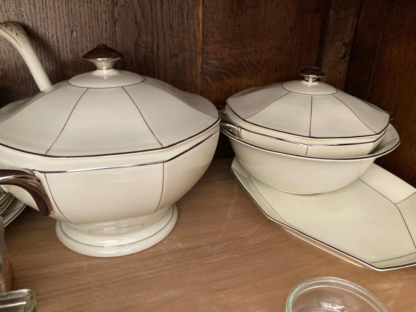 Prachtig Antiek Art Déco Servies (Jaren 20/30), Antiquités & Art, Enlèvement