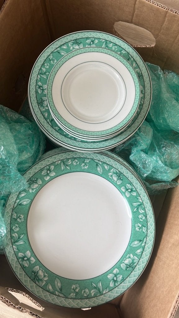 Borden, Assiettes(s), Vintage, Comme neuf, Enlèvement