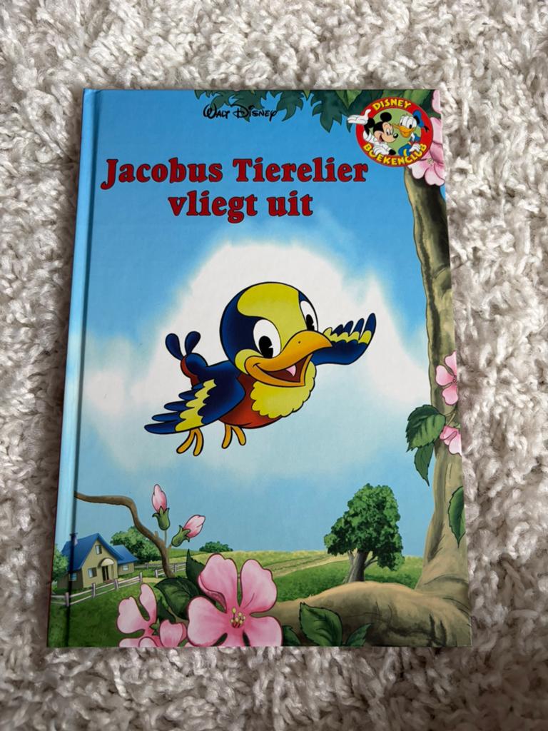 Disney boekenclub - Jacobus Tierelier vliegt uit, Boeken, Ophalen of Verzenden, Gelezen, Jongen of Meisje, Fictie algemeen