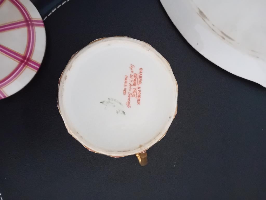Porseleinservies uit Limoges, Ophalen of Verzenden