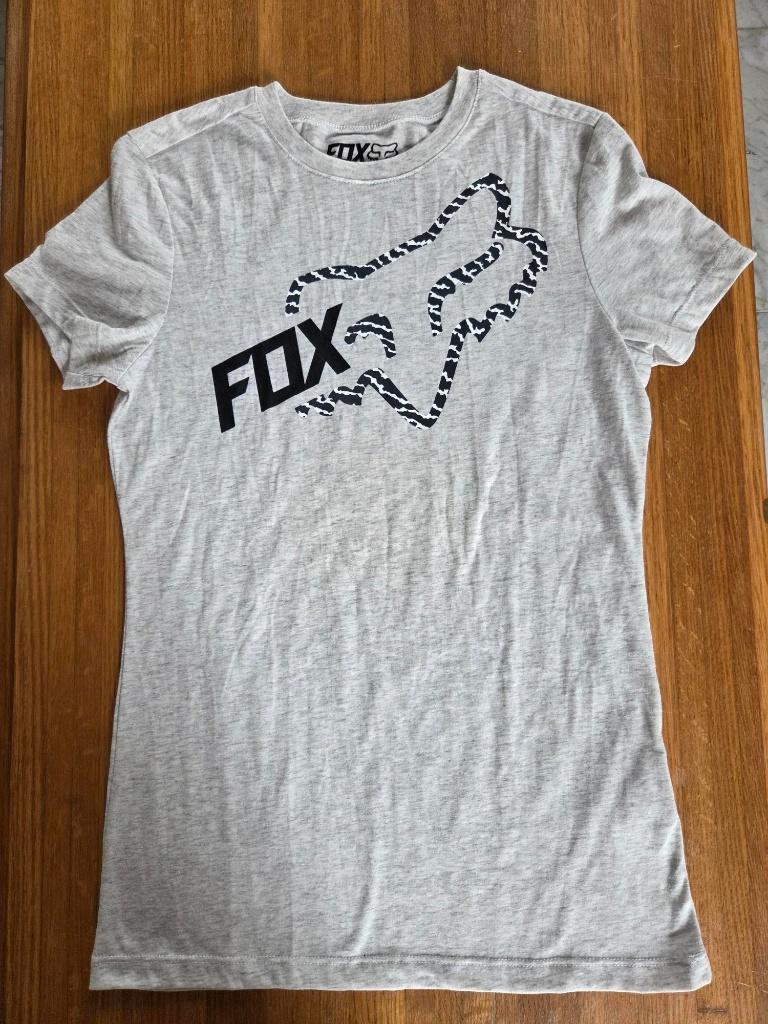 Fox t-shirt - maat XS, Ophalen, Korte mouw, Maat 34 (XS) of kleiner, Grijs
