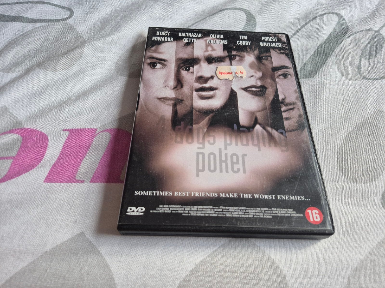 dvd 4 dogs playing poker werkende staat, Ophalen of Verzenden