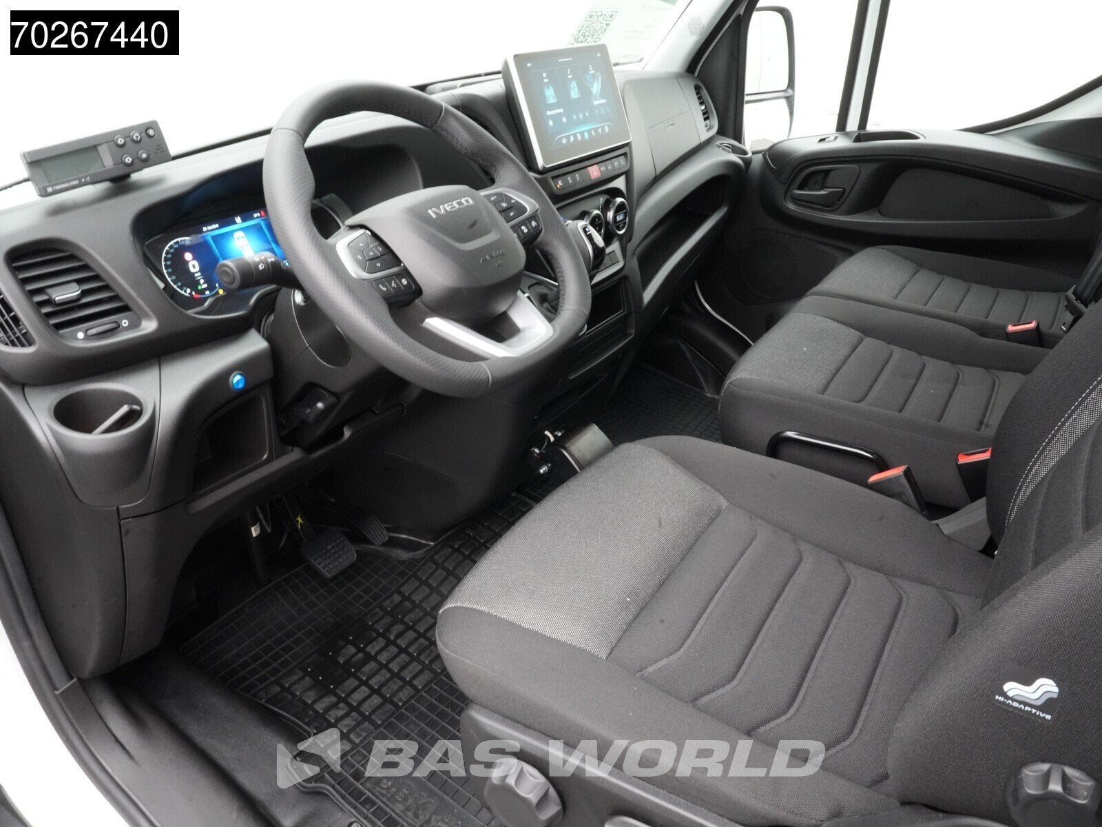 Iveco Daily 35S18 BPM VRIJ! 3.0L Laadklep Koelwagen Vriezer, Automaat, Stof, Euro 6, 4 cilinders