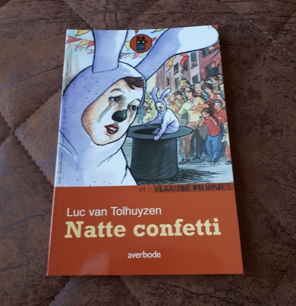 Boek - Natte confetti - Luc Van Tolhuyzen-Vlaamse Filmpjes, Envoi, Comme neuf, Luc van Tolhuyzen