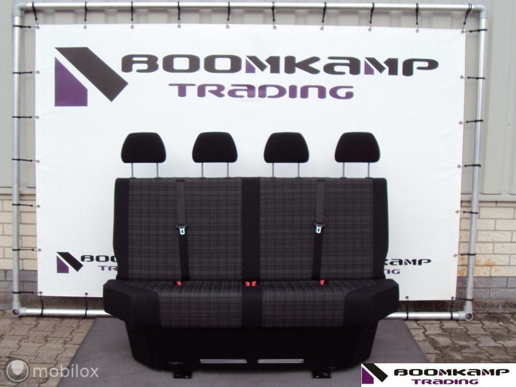 4 persoons VW Crafter achterbank - bank, Auto-onderdelen, Interieur en Bekleding, Gebruikt, Volkswagen, Ophalen of Verzenden, Volkswagen