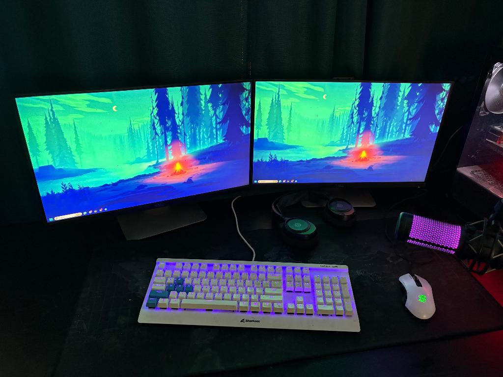 Gaming setup, zie beschrijving, Ophalen, 32 GB, Zo goed als nieuw, Gaming