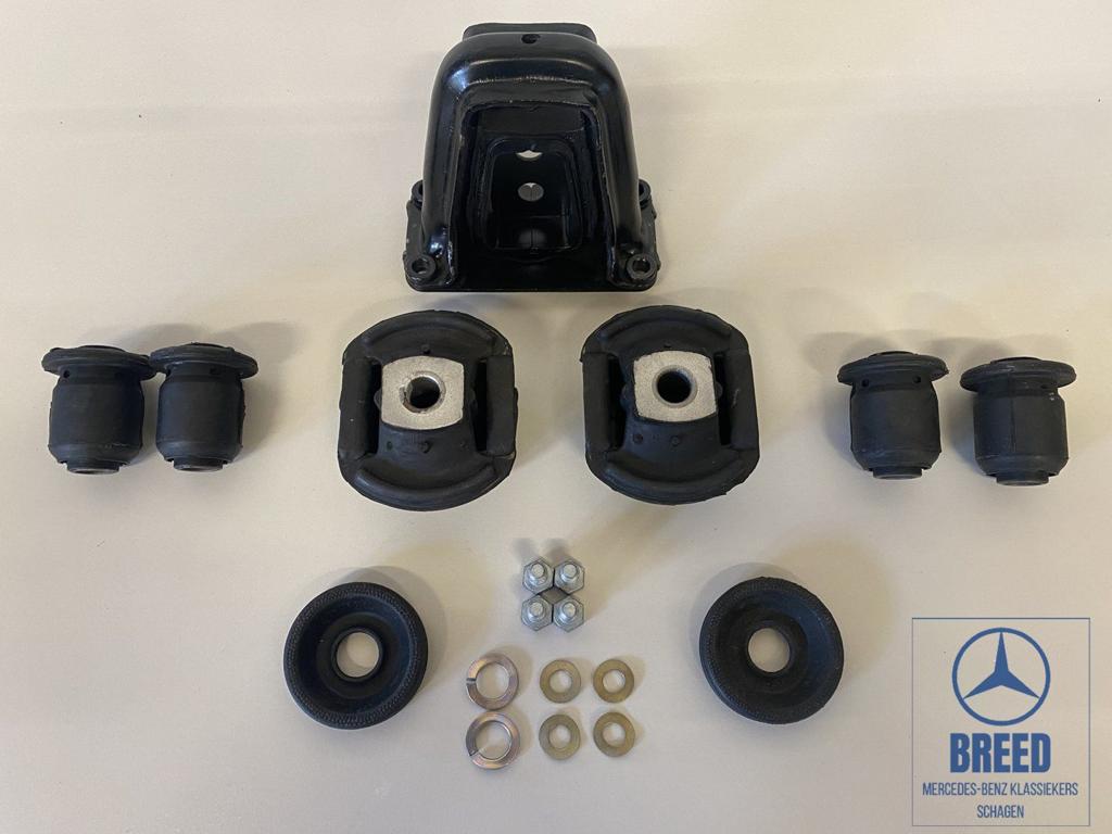Subframerubberset achter voor Mercedes-Benz W123 C123 S123, Autos : Pièces & Accessoires, Neuf, -, -, Enlèvement ou Envoi