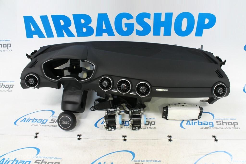 Airbag set - Dashboard zwart Audi TT 8S (2014-heden), Autos : Pièces & Accessoires, Tableau de bord & Interrupteurs