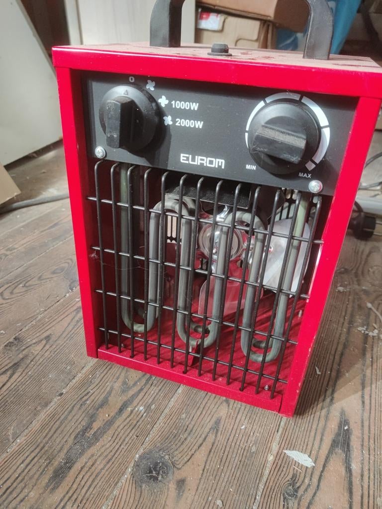 Elektrisch vuurtje, Ophalen