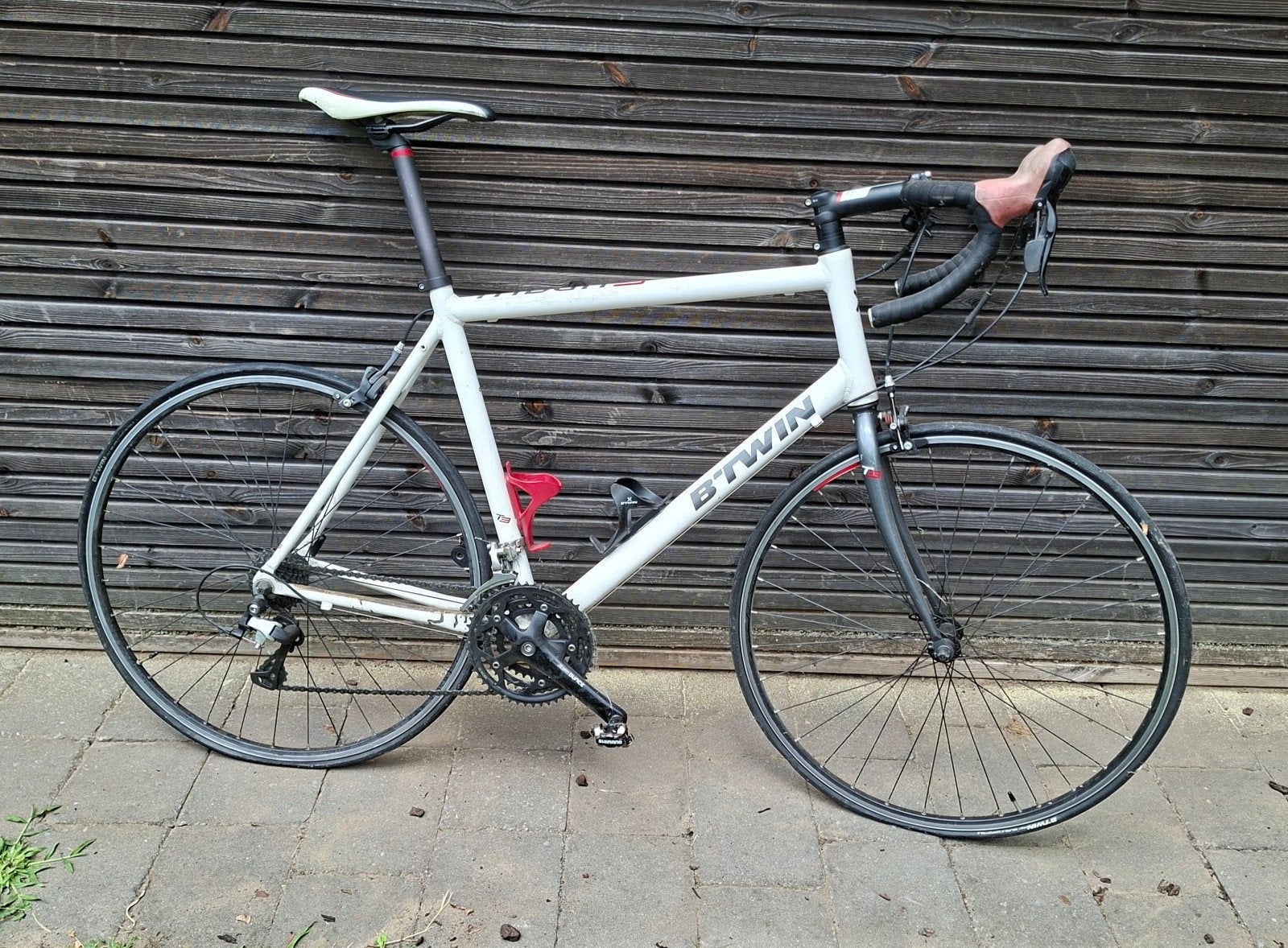 Koersfiets Btwin, Fietsen en Brommers, Ophalen