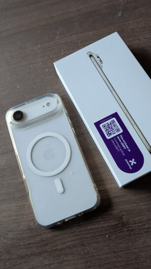 iPhone 17air, Overige modellen, Wit, Zo goed als nieuw, Ophalen