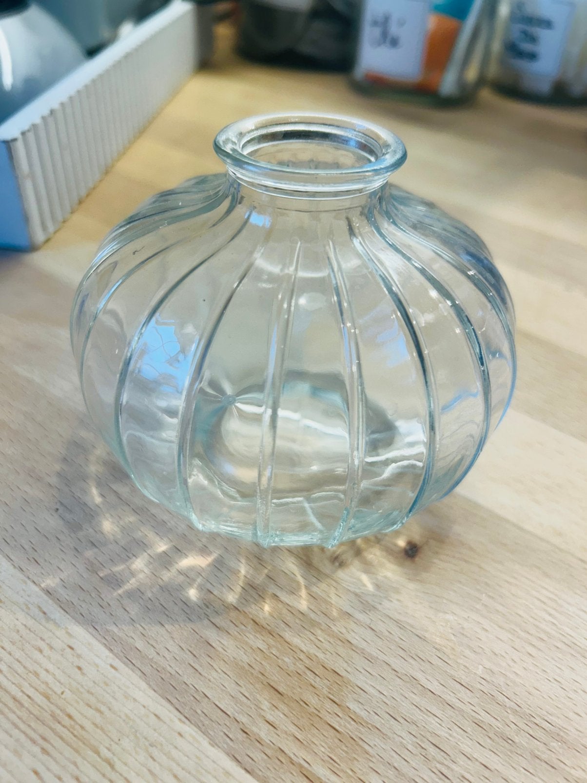 9 minis vases ronds de 11,7cm de diamètre et 8,7 cm de H., Huis en Inrichting, Woonaccessoires | Onderzetters, Ophalen, Zo goed als nieuw