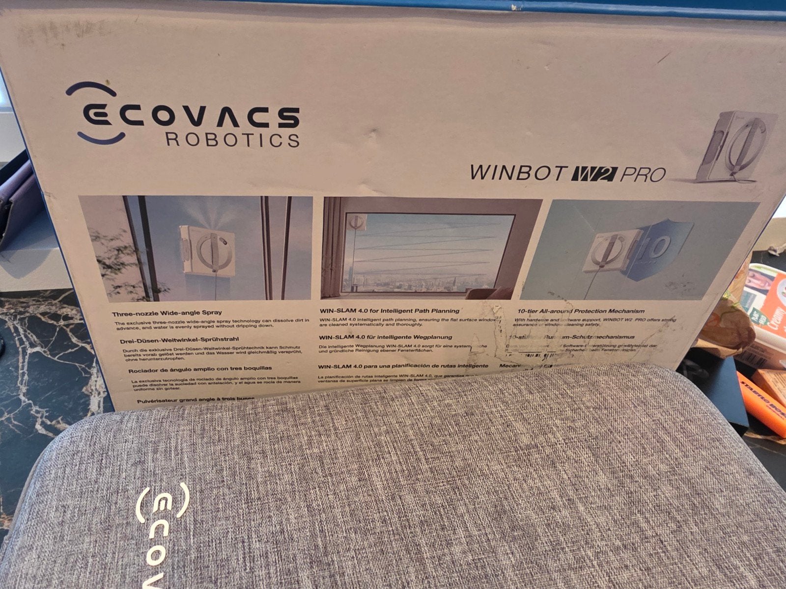 Ramenwasser robot "Ecovacs Robotics WINBOT W2 PRO, Elektronische apparatuur, Ophalen of Verzenden, Nieuw