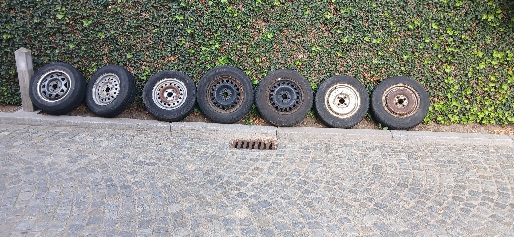 aanhangwagen wielen 155/80 R13, Auto-onderdelen, Ophalen, Band(en)