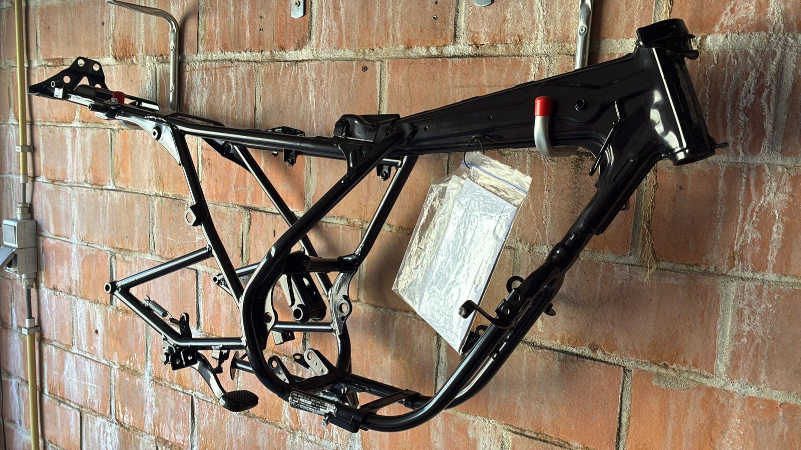 Honda mbx 80 frame gestraald en gecoat en papieren, Fietsen en Brommers, Ophalen, Zo goed als nieuw, Frame