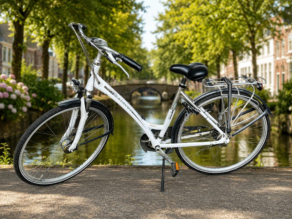 Batavus Jakima Spirit damesfiets, Ophalen, Gebruikt, 47 tot 50 cm, Batavus