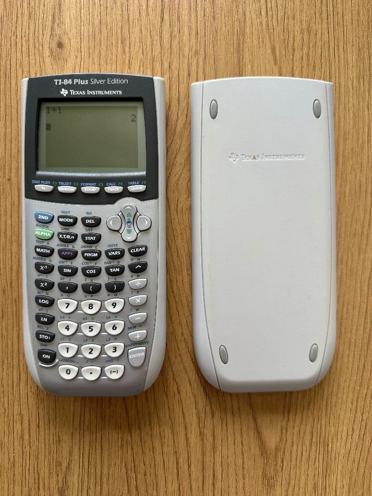 Grafische rekenmachine TI-84 Plus Silver Edition, Diversen, Rekenmachines, Ophalen, Grafische rekenmachine, Gebruikt