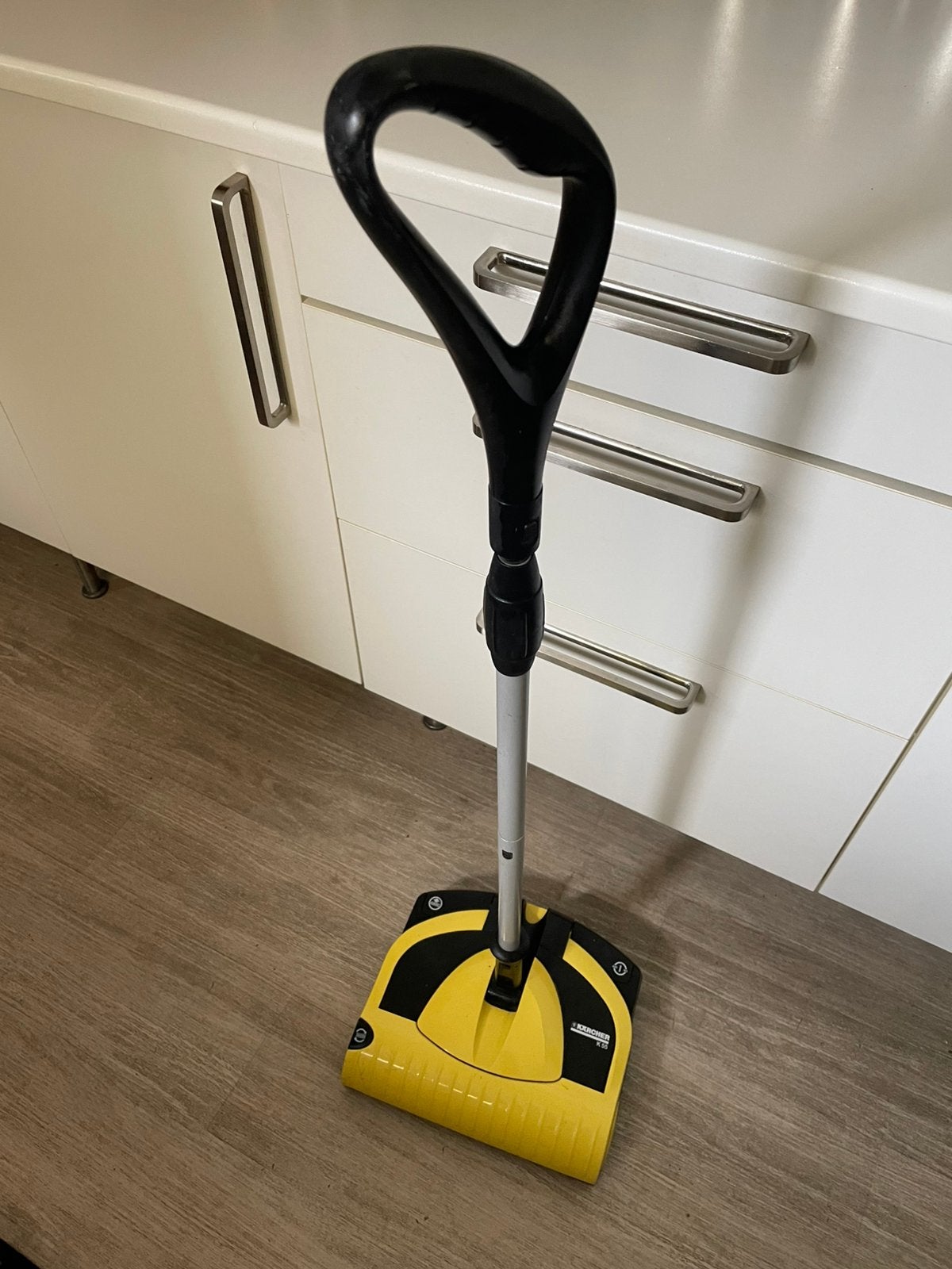 Balai karcher, Ophalen