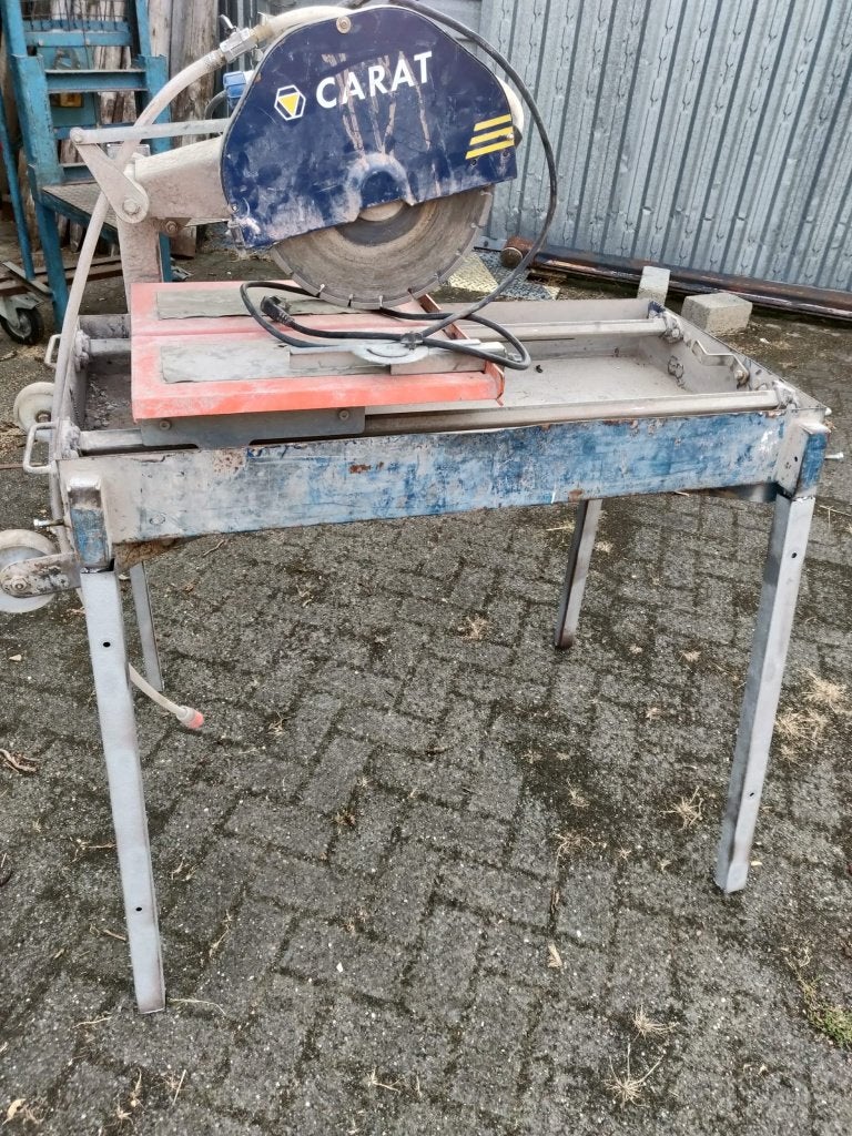 carat tegelzaag met waterkoeling, Doe-het-zelf en Bouw, Ophalen, Gebruikt, 600 tot 1200 watt