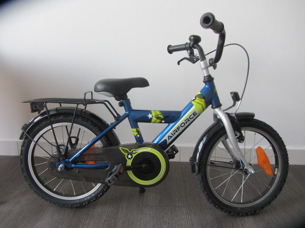 Mooie Stoere jongensfietsje 4-6j Kids Bike Fun, Ophalen