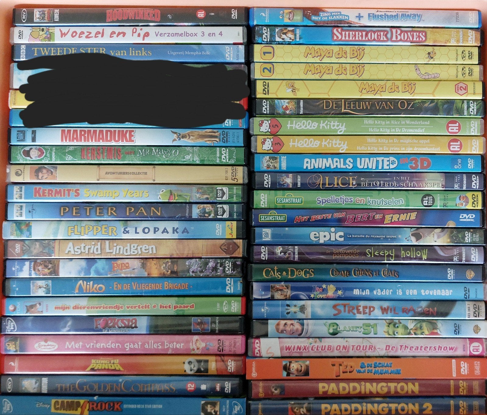 Dvd's voor kinderen in lot, CD & DVD, Enlèvement ou Envoi, Coffret de collection