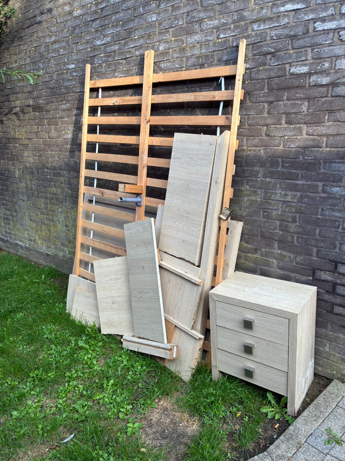 Brandhout gratis, Jardin & Terrasse, Bois de chauffage, Enlèvement