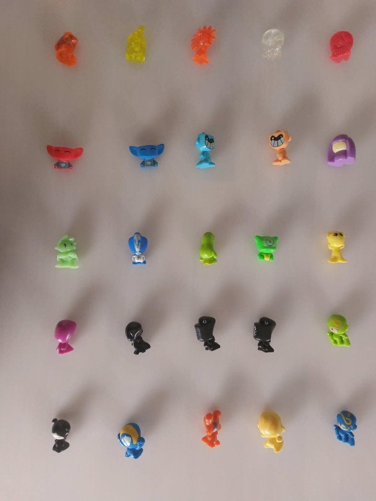 Collection Gogo's/Crazy Bones — 96 pièces, Collections, Enlèvement ou Envoi, Utilisé