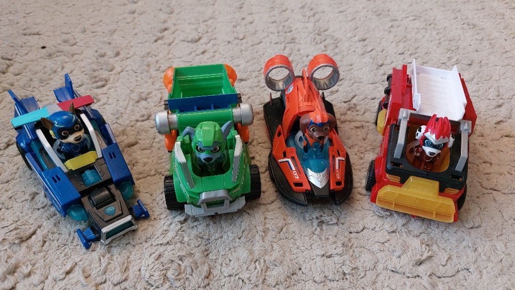 Mighty pups, Ophalen, Gebruikt