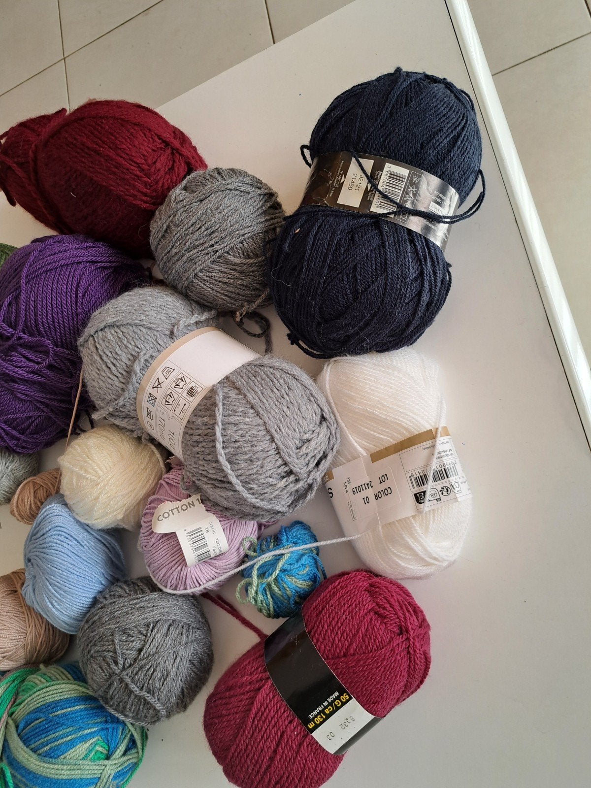 pelotes de laine, Hobby & Loisirs créatifs, Tricot & Crochet, Tricot, Enlèvement ou Envoi