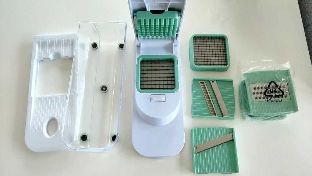 keuken snij set, Maison & Meubles, Cuisine | Ustensiles de cuisine, Enlèvement ou Envoi, Utilisé