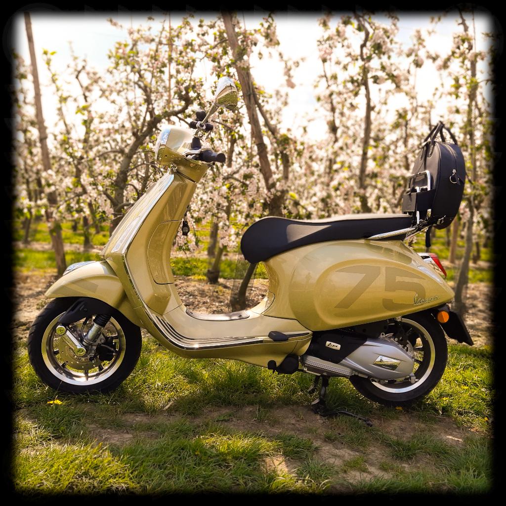 Vespa primavera 125cc 75 anniversary edition, Ophalen, 125 cc, Zo goed als nieuw