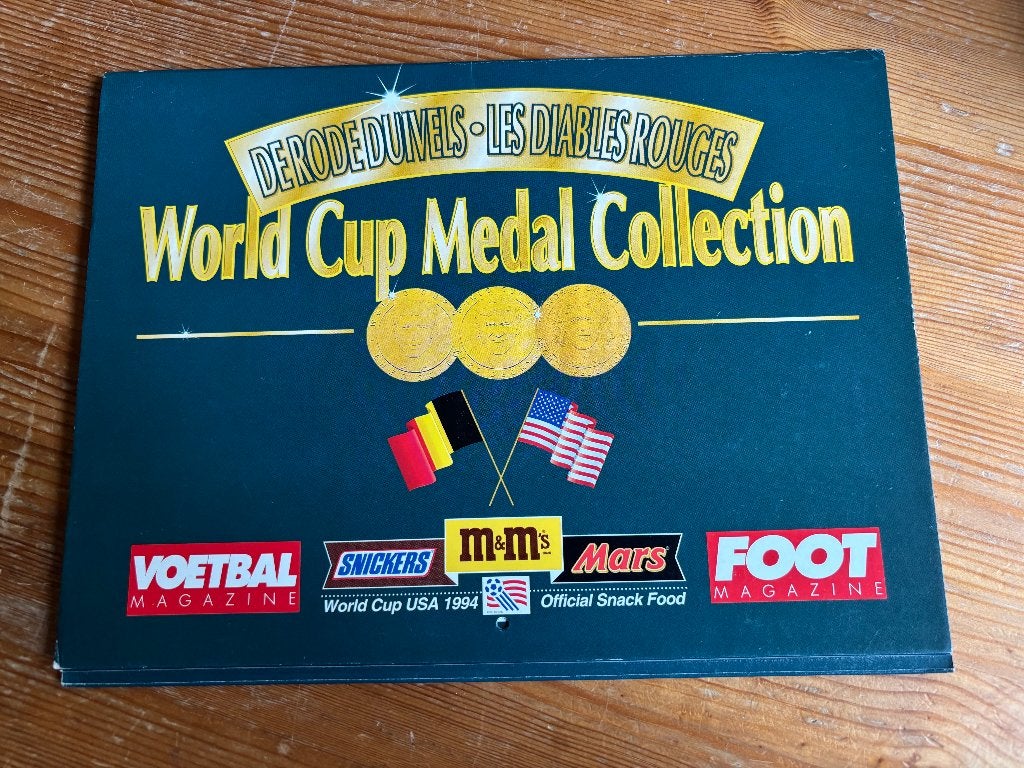 World Cup Medal Collection 1994 – Rode Duivels, Ophalen of Verzenden, Zo goed als nieuw, Overige typen