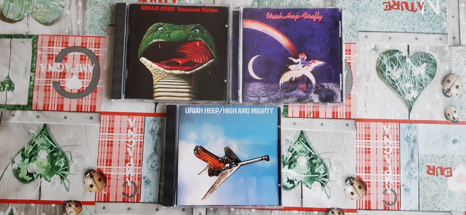 Uriah Heep set van 3 cd's, Cd's en Dvd's, Ophalen of Verzenden, Hardrock, Album, Gebruikt