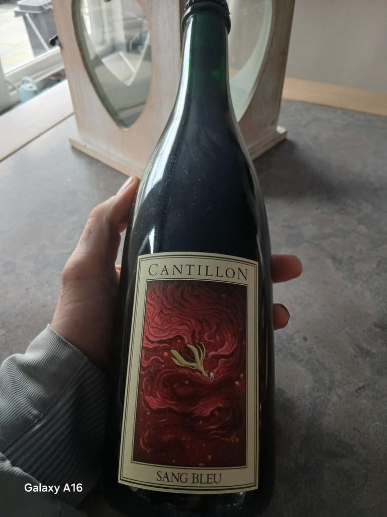 Gueuze cantillon serpent bleu, Enlèvement